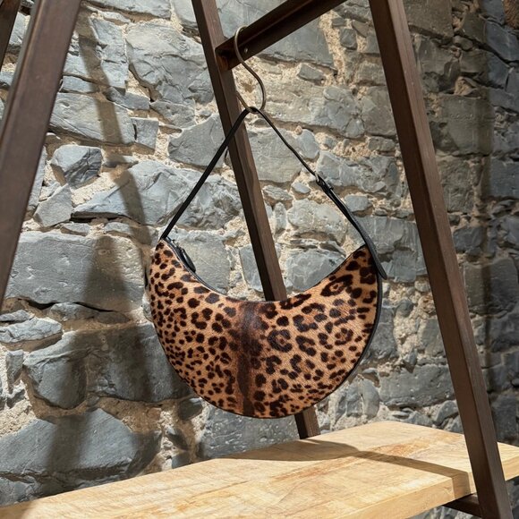 Alaïa Le Demi Leopard Print Calf Hair Bag - Picture 14 of 14